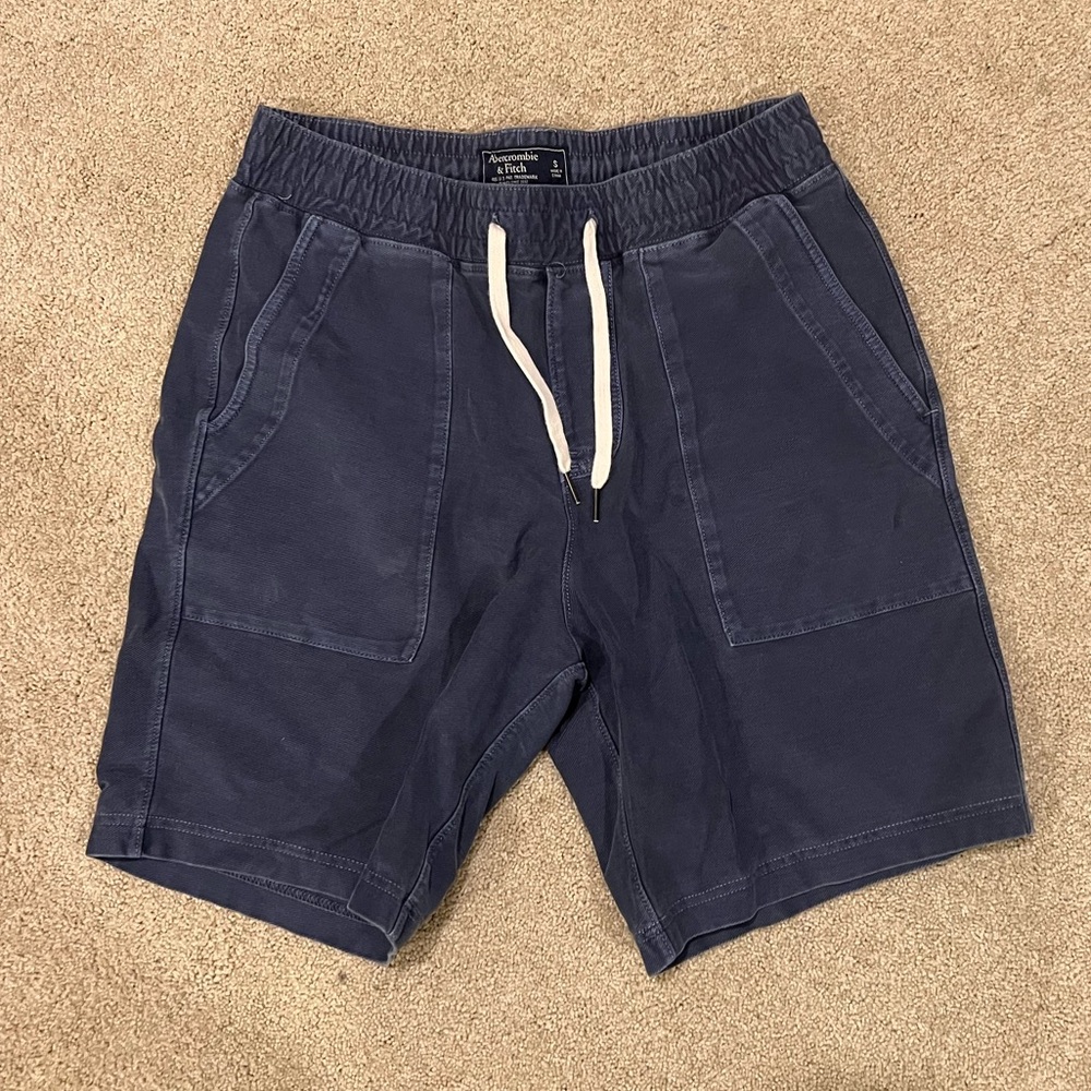 Abercrombie navy shorts